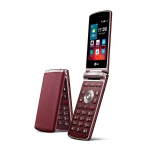 Renoveeritud LG Original LG Wine Smart LG H410 1GB RAM 4GB ROM mobiiltelefon No charger punane