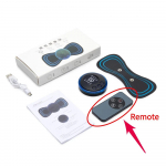 8 režiimi 19 k&auml;iku elektriline pulss kaelamasseerija mini emakakaela selja lihaste valu leevendav t&ouml;&ouml;riist &otilde;la jala kehamassaaži stimulaatorteraapia l&otilde;dvestu With Remote Control