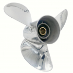 Paadi s&otilde;ukruvi 10 1/4x16 sobib Yamaha p&auml;ramootorile 40HP-55HP 3 labaga roostevaba teras 13 hammas OEM NO: 663-45978-00-98 10.25x16 YSS3131014x16RH