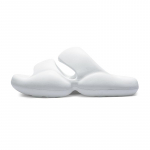 Suvised suured libisemiskindlad, kulumiskindlad mugavad sandaalid ja sussid Moodsad &uuml;hev&auml;rvilised Kerged EVA &uuml;lipaksud pehmed kodused pl&auml;tud 36 valge