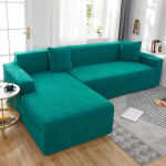 Paksud veekindlad elastsed diivanikatted elutoa sektsioonilise nurgam&ouml;&ouml;bli libiseva diivanikatte jaoks 1 Seater 90-140cm