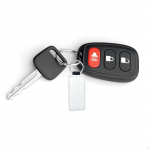 10Pcs s Blank Heart Round And Square Sublimion Transfer with Alloy Bottle