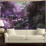 1 tk Metsa loodusmaastik Gobel&auml;&auml;n Pol&uuml;estervaibast seinariip elutuppa Magamistoa Kontori kodukaunistus Toakaunistus 230x180cm