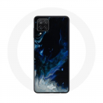 Samsung Galaxy A12 &uuml;mbrise taust sinine