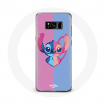 &Uuml;mbris Samsung Galaxy S8 Stitch ja ingelsinine roosa