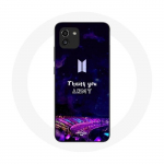 Coque pour Samsung Galaxy A03 Bangtan Sonyeondan Concert BTS Army Bomb Lightstick