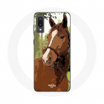 &Uuml;mbris Samsung Galaxy A02 Quarter Horse'ile Pruun hobuset&otilde;ug
