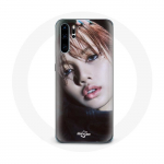 Coque pour Huawei P30 Blackpink Born Pink Affiche Teaser Lisa Comeback Single Pink Venom