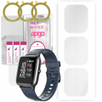 3x apgo Hydrogel Screen Protector for Hama Fit Watch 4900, Hydrogel Film, with positioning layer easy installation