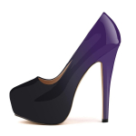 LOSLANDIFEN Naiste K&otilde;rged Kontsad Pumbad 14cm &Uuml;mara Ninaga Stilettod Talon Femme Seksikad Daamide Punased Pulmakingad Mustad Platvormkingad king 38 lilla