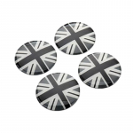 4 TK 52MM vaigust auto velje keskosa rummu kaane kleebised MINI Cooper R55 R56 R57 R60 F54 F55 F56 F57 F60 auto velje keskosa rummukaane kleebised 4pcs/set