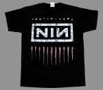 Nine Inch Nails Nin Logo Rock L&uuml;hikese Pika Varrukaga Must Unisex T-s&auml;rk S