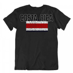 Flag Costa Rica Fashion Country Suvenir Tee Pride Logo Unisex T-s&auml;rk S
