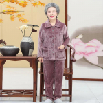 Pidžaama lahtised talvised soojad pikkade varrukatega p&uuml;ksid kodu&uuml;likond Soliidne vabaaja kaheosaline komplekt XXXL