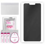 apgo Hydrogel Privacy Matte Screen Protector for Oppo A12e, Anti Spy, Hydrogel Film, Flexible, Soft TPU with positioning layer easy installation