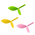 3 TK Sprout Little J&auml;rjehoidjad Silikoonist rohupungad J&auml;rjehoidja Loomingulised &otilde;pilaste kingitused mitmev&auml;rviline