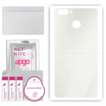apgo MATTE Protective Skin Sticker for the back compatible with Cubot H3, Wrap Film, Hydrogel Film, Flexible, Soft TPU with positioning layer easy ins