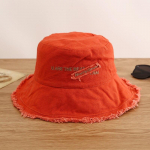 Mood Naiste kiri Puuvillane &auml;mbrik&uuml;barad &Otilde;ues p&auml;ikesekaitsekreem Fisherman Cap p&auml;ikesek&uuml;bar oranž