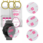 3x apgo Ultra-Clear Hybrid kaitseklaas, mis &uuml;hildub Garmin Forerunner 255-ga, painduv nanoklaas, suurep&auml;rane asendus karastatud klaasile, kriimustus-