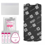 apgo MATTE Hybrid protective glass compatible with Doogee S80, flexible nano glass, great replacement for tempered glass, scratch-resistant, full glue