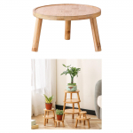 Lillepotihoidja Istutusrest Aed Kaminariiul Puidust taimede aluslaud sise&otilde;ue jaoks Wood