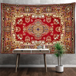 Retro Mandala seinavaip Seinaripp Boheemlaslikus stiilis Ps&uuml;hhedeelne n&otilde;idus Tapiz Hipi Magamistoa vaip Kodukaunistus 320x182cm