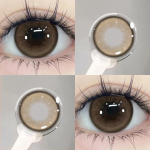 MILL CREEK Blue Contact Lenses with Grade (0-8.00) 14.2MM Natural Contact Lenses Holiday contact lenses 6months Use 0 sinine