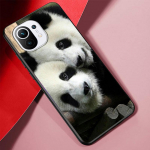 Hiina Bear Panda &uuml;mbris Xiaomi Mi 11 Lite 5G 12 Pro Note 10 10T 9 SE 9T 10S 8 A2 Lite CC9 Redmi Note 11 9S TPU telefoni kaas Xiaomi Mi A2 Lite
