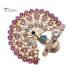 S&otilde;rmus&otilde;rmuse hoidik, 360 kraadise p&ouml;&ouml;rdega metallist kivist paabulinnu r&otilde;ngas, pandla k&auml;epide teleri vaatamiseks roosa