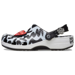 Crocs Classic Clog Keith Haring Unisex Tossud Must Valge 209488-001 34-35