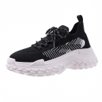 Kootud Isa Kingad Naiste Uus Trend Mood Sissepaelutavad Spordijalatsid &Otilde;pilaste Hingavad Vabaaja Jalatsid 40 must