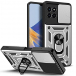 Kaamera kaitse&uuml;mbris Honor X6A X5 Plus X7A X8A X6S X8 X9 X7 X6 Honor 90 90 Lite 70 50 Armour Hybrid Metal Ring Cover Fundas jaoks For Honor X6A 4G must