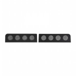 Tagaakna v&otilde;re ventilatsiooniplaadi kaunistuskate Jeep Wrangler JK 2007-2017 4-ukselise versiooni auto v&auml;listarvikutele ( Alumiiniumisulam) Choice 1