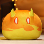 35&ndash;65 cm m&auml;ngu Genshin Impact pl&uuml;&uuml;sipadi k&auml;tesoojendajaga Dolls Slime Plushie m&auml;nguasjad T&auml;idisega pehme padi s&uuml;nnip&auml;evakingituseks 35cm pillow