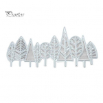 Puulehed metallist l&otilde;ikevormid DIY v&auml;ljal&otilde;igete album, paberist kaardialbum, k&auml;sit&ouml;&ouml; &scaron;abloonvorm h&otilde;be