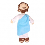 Yousheng Jesus Plush nukk 12,5-tolline religioosne Kristuse P&auml;&auml;stja m&auml;nguasi Naeratav t&auml;idisega nukk poistele ja t&uuml;drukutele Kingitus &otilde;petlik m&auml;nguasi sinine
