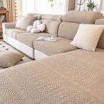 Jacquard diivani libisemiskindel libisemisvastane veniv diivani kate Diivani kate M&ouml;&ouml;blikaitse elutuppa Backrest Cover S sinine