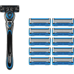 Dorco Face 7 2 V&auml;rske habemenuga + žiletitera 11p komplekt, habemenuga + žiletitera..., 1 komplekt, Korea habemenuga tera