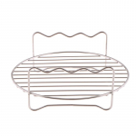 3 varrastega &otilde;hufrit&uuml;&uuml;ri riiulikomplekti roostevabast terasest hoidik kahekihiline grill-k&uuml;psetusplaat, asendusgrill-k&ouml;&ouml;git&ouml;&ouml;riistad