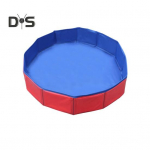 Lemmiklooma vann Kassivann Bassein Lemmikloomade vesi M&auml;nguvann Kokkupandav kaasaskantav kassivann sisekassidele 30cm punane