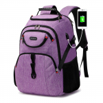 Reisi S&uuml;learvuti Seljakott 17 Tolli &Auml;ri Vastupidav Seljakott USB-ga Veekindel &Uuml;likooli Seljakott Meestele ja Naistele 17 Inches