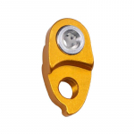 Jalgratta tagumine k&auml;iguvahetaja riidepuu pikenduspikendus MTB maanteeratta raami hammasratta sabakonksu pikendusratta rattatarvikud kollane