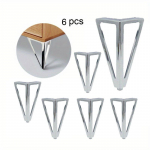 6 tk M&ouml;&ouml;blijalad Rasked metallm&ouml;&ouml;bli jalad Diivani kapi lauajalad Kapi jalad Diivani jalad Asendus kapi kummutile