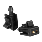 Car 2Pcs Front Windshield Washer Spray Nozzle Jet for Renault Megane 2 3 Mk2 mk3 Scenic 2 Laguna Fluence OE# 8200082347 must