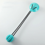 Interaktiivne koerte n&auml;rimism&auml;nguasi iminapaga Kutsikakoolitus maiuspalad Toidu v&auml;ljastav hambahari Lemmikloomade hammaste puhastusn&ouml;&ouml;riga m&auml;nguasjad koertele S (Ball 5cm) roheline