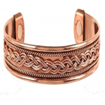 Kaunilt haamriga t&ouml;&ouml;deldud magnetiline tervendav vask rahu t&scaron;akra jooga meditatsiooni mantra ehtek&auml;ev&otilde;ru naistele ja meestele