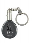 Berger de Beauce, Beauceron, Beauce Sheep Dog - pendant with a photo of a dog, crystal key ring in a gift box, a unique gift by Art-Dog
