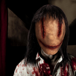 Halloween Scary Smile Mask M&auml;nguasjad Aasia Pool n&auml;gu Cosplay Kost&uuml;&uuml;m Mask M&auml;nguasjad