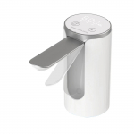 1 tk LED-ekraaniga veepudeli pump, kokkupandav elektriline 1200 mAh C-t&uuml;&uuml;pi laetav automaatne seiskamisnupp 3 kvantitatiivsed s&auml;tted valge