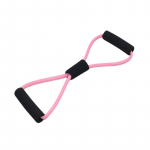 1 tk 8-kujuline pingutusn&ouml;&ouml;r k&auml;epidemetega majapidamises kasutatava abi elastsuspael Treeningvarustus jalgade reie k&auml;e j&otilde;utreeninguks M must